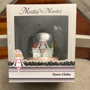 Martha on the Mantel Snow Globe